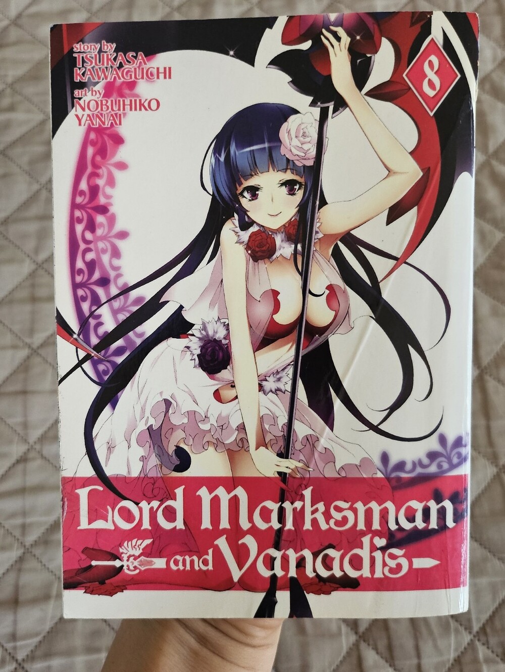 Lord Marksman and vanadis vol 8 manga